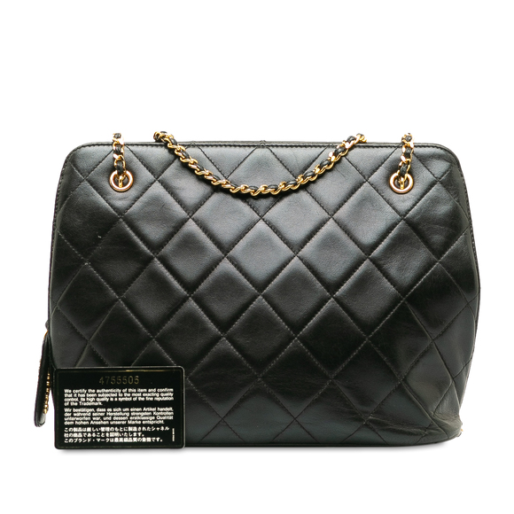 Pre-Loved Chanel Matelasse Lambskin Leather Shoulder Bag - Picture 12 of 12